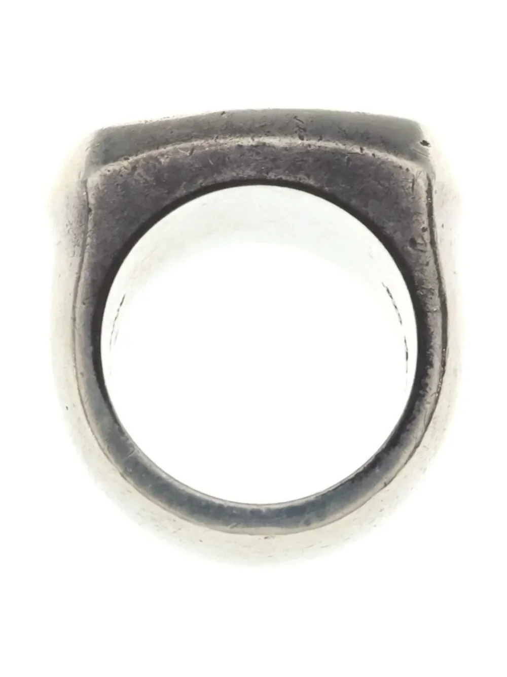 Chrome Hearts Big PJ Angel Big Ring Silver
